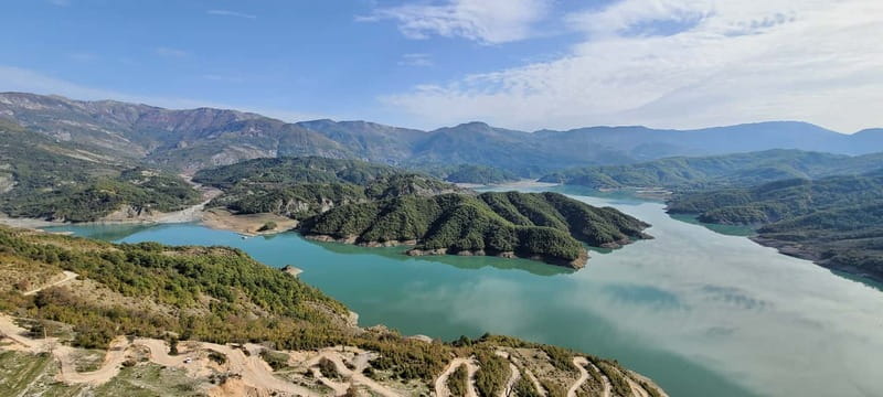 From Tirana: Bovilla Lake Hiking and Kruje City Tour - Gamti Mountain hike: how the route builds the views