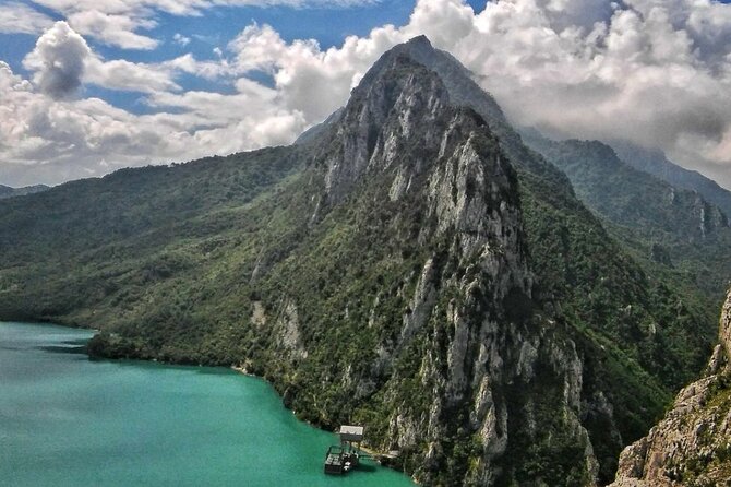 From Tirana- Hiking Tour to Bovilla Lake & Gamti Mountain - Lake Bovilla dam stop: the calm before the climb