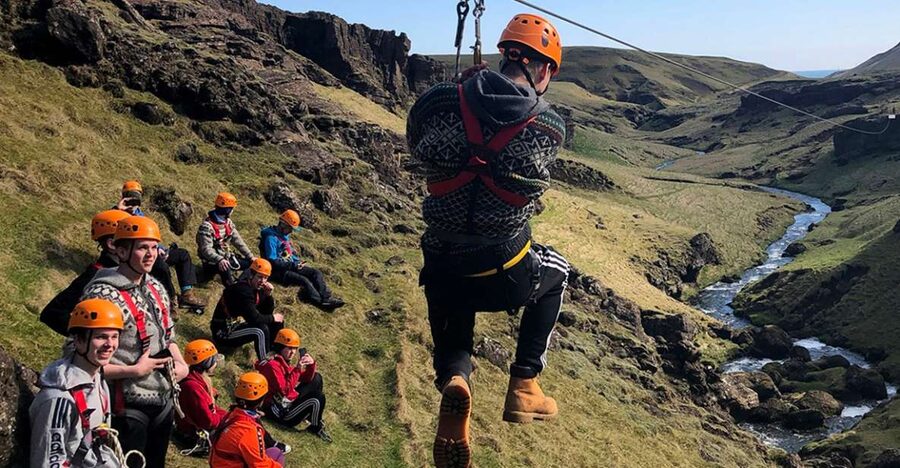 From Vík: Zipline and Hiking Adventure Tour - Big Rush and Hundafoss: your first canyon flight from Vik