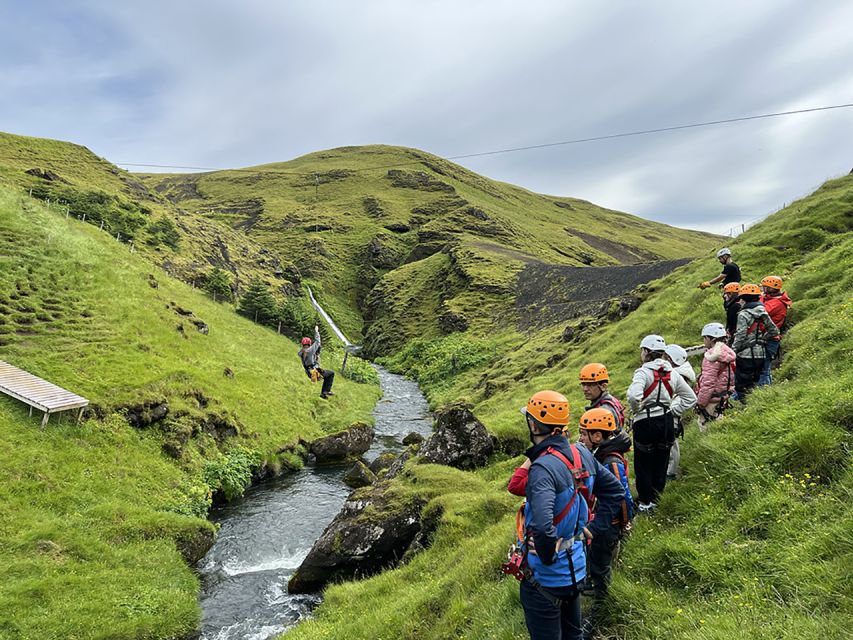 From Vík: Zipline and Hiking Adventure Tour - Terrain reality check: hiking distance, footing, and weather