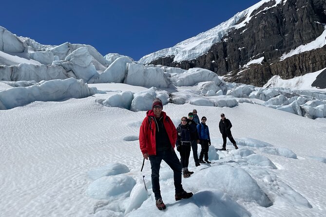 Full Day Guided Glacier Hike on The Athabasca with IceWalks - Walking route and what the glacier portion is really like