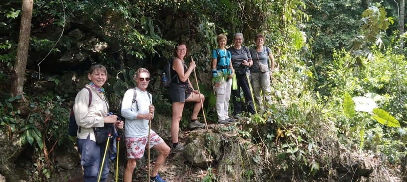 Full day hike - climbing in Jungle of Cat Ba National park - Cat Ba National Park: the rare land-meets-sea setup