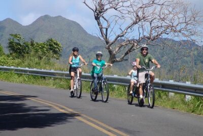 Full Day Oahu Bike, Hike, Sail and Snorkel Combo - Rainforest Hike on 75 Acres: What the Moderate Trail Really Feels Like