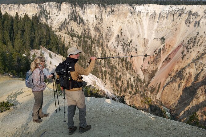 Grand Canyon of the Yellowstone Rim and Loop Hike with Lunch - Hayden Valley: bison country with wide-open scanning