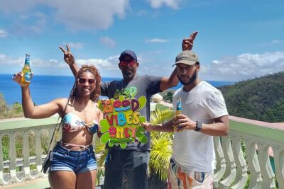 Gros Piton Hike with Dannyboy & Co. - The hike itself on Brigand Walk: rocky, steep, and very real