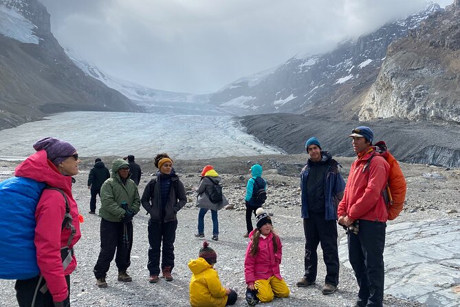Guided Glacier Hike on The Athabasca with IceWalks - What You See on Ice: Crevasses, Mill Wells, Meltwater Streams, and Icefalls