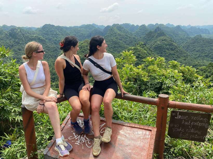 Half Day Hiking to Cat Ba National Park with a Guide - Hotel pickup and the AC van rhythm