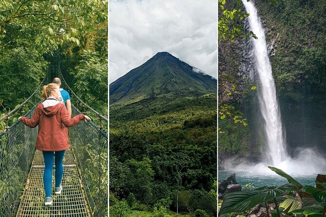 Hanging Bridges, Volcano Hike and La Fortuna Waterfall - Key highlights worth your attention