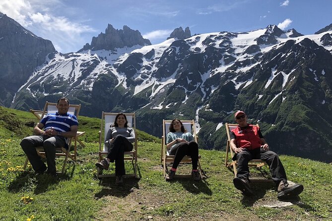 Heart of the Alps Private Hiking Tour from Lucerne - The tree line descent: a calmer finish with a glacier stream
