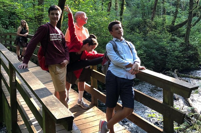 Hike and Bike Tour to Columbia River Gorge Waterfalls - The social commentary factor: if you want facts-only vs. big-picture context