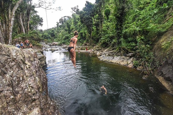 Hike El Yunque Rainforest and Kayak Bio Bay Combo Tour - El Yunque Rainforest: River Wading, Falls, and the Rope Swing Moment