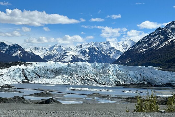Hike Matanuska Glacier w/Alaska Local Honey, Wine Tasting - Crampons, Snow Pants, and the Footwear Reality Check
