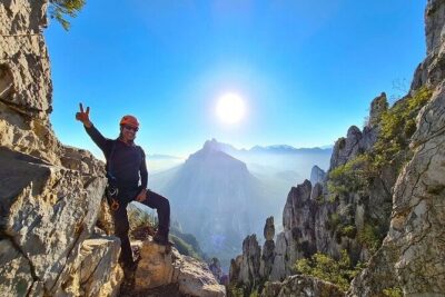 Hiking Climbing And Rappelling In The Eaglets Nest - Parque la Huasteca to the Nest Summit at 1,250 m