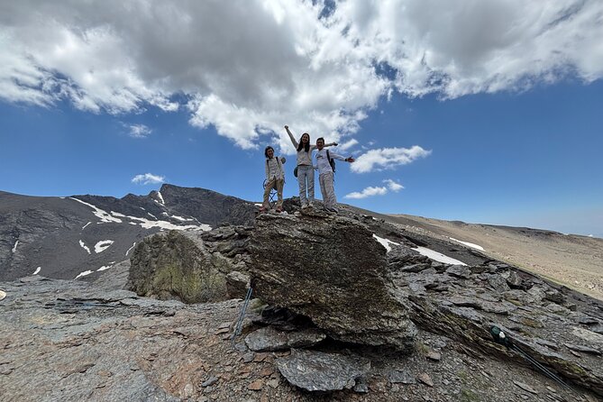 Hiking experience in the High Sierra Nevada National Park - Tajos del Campanario Summit: Big Views of Muhacén, Veleta, Alcazaba