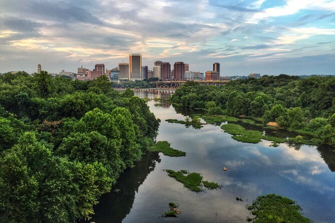 Hiking the James River in Richmond, VA - The Manchester side and the Pipeline Trail stretch between stops
