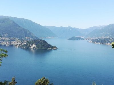 HIKING TOUR: VARENNA, Castle of VEZIO Villa MONASTERO, FIUMELATTE - Castello di Vezio: the view, the olive grove, and the spooky legend