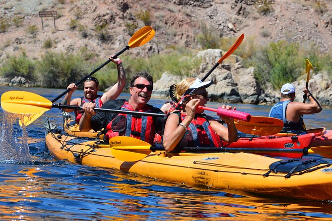 Hoover Dam & Hot Springs Kayak Tour with Lunch & Expert Guide - Lunch, snacks, and water: less thinking, more paddling