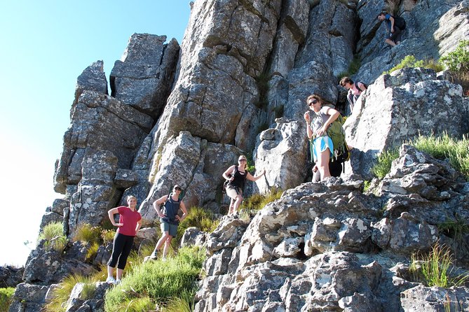 India Venster Route: Hiking in Table Mountain from Cape Town - Gear support that makes Table Mountain less annoying