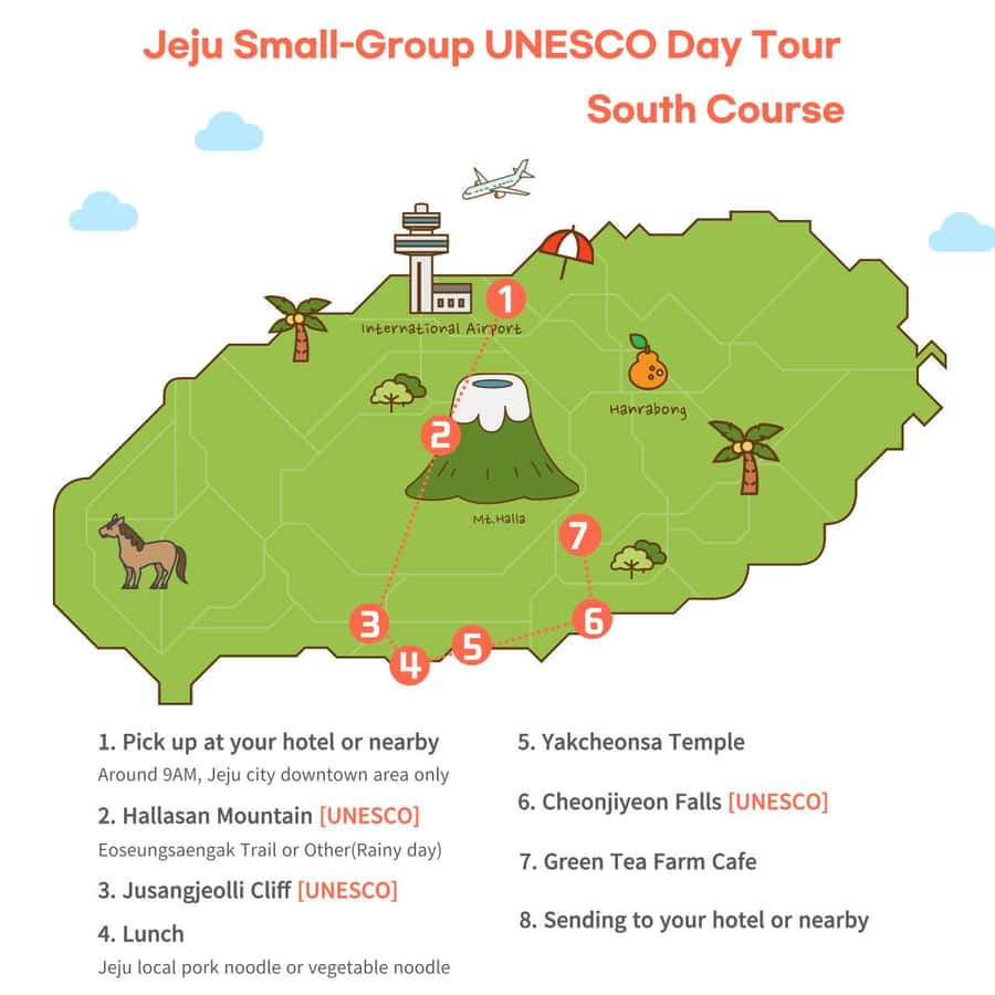 Jeju: Mt. Hallasan Hike and UNESCO Sites Day Tour - Key things that make this tour worth your time