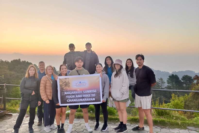 Kathmandu: Nagarkot Sunrise & Hike with Lunch -Private/Group - Electric-Car Pickup and the Real Meaning of 15 Minutes Early