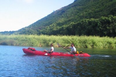 Kauai Adventure: Kayak & Hike to Secret Falls with Expert Guide - Kayaking the Wailua River Valley: a workout with scenery