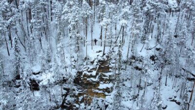 Korouoma: Frozen Waterfall Hiking Tour - Rovaniemi pickup and the warm van ride out