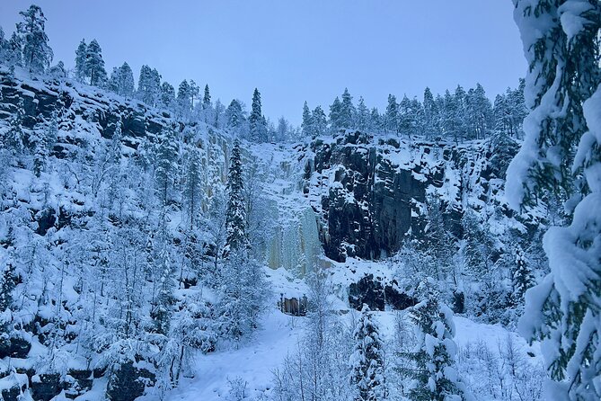 Korouoma Frozen Waterfalls Hiking Tour - Entering Korouoma Canyon, the real winter “why”