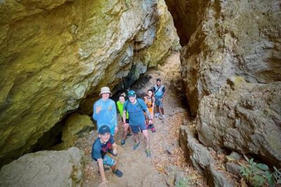 La Leona waterfall adventure hike half day - The Trail: 1.3 miles each way, shaded, slippery, and wet in spots