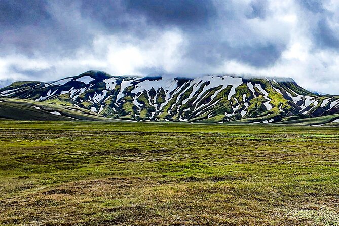 Landmannalaugar, Hekla, Sigoldugljufur 4x4 tour with Hiking - Ljótipollur Maar Lake: The Ugly Pond With Photo-Ready Turquoise Water