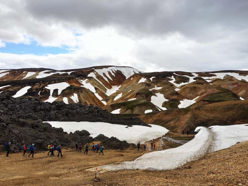Landmannalaugar Hike and Hot Springs from Reykjavik & Hella - Base camp arrival: where the geology turns from photos to real