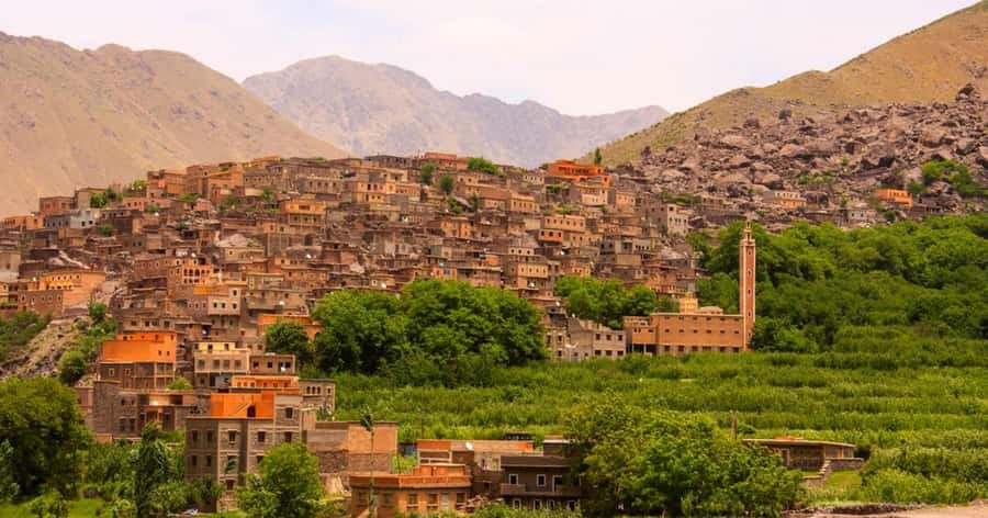 Marrakech: Atlas Mountains & Valleys Waterfall Hike w/ Lunch - Lunch at a family guesthouse in Imlil: tagine, bread, and valley views
