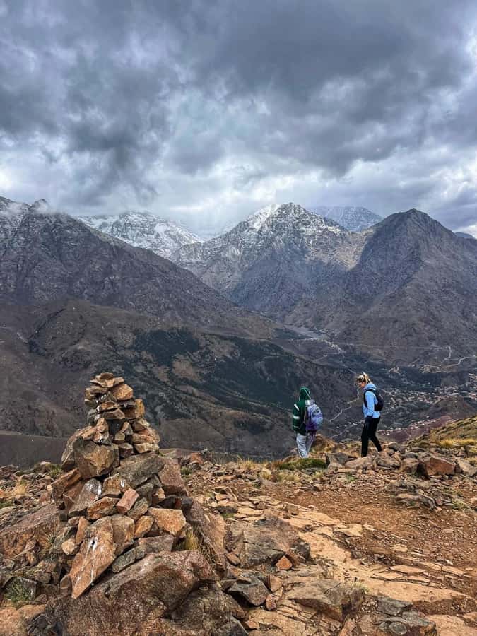 Marrakech: Tedli Summit Atlas Mountains Day Hike & Lunch - The Tedli summit at 2,600m: the view payoff