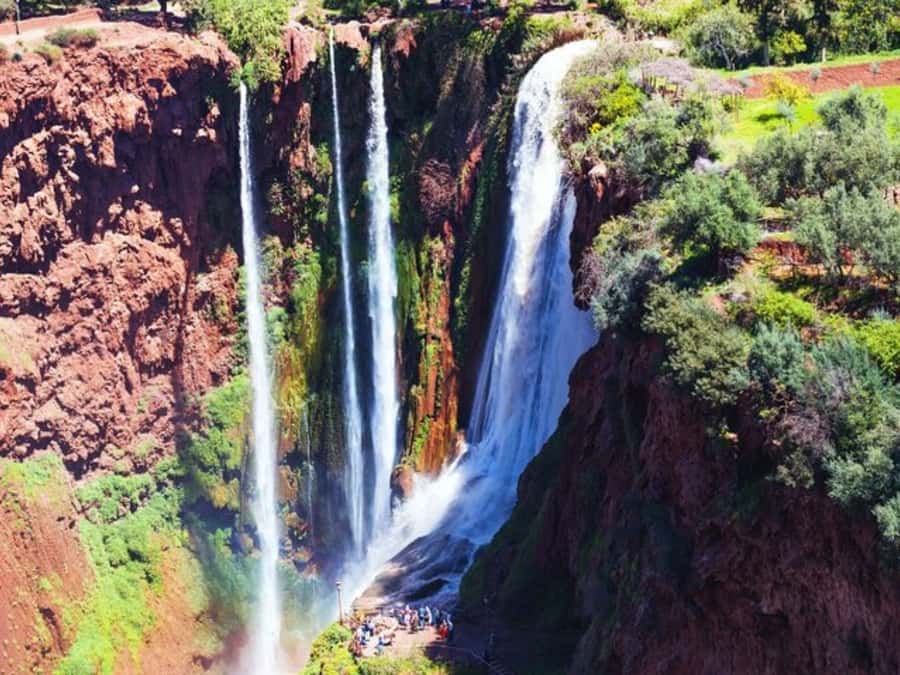 Marrakesh: Ouzoud Waterfalls Trip with Hike & Boat Option - Lunch by the falls: what to eat and what not to stress about