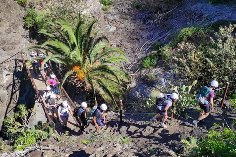 MASCA GORGE Trail: Guided Hike - Starting at Cementerio de Santiago del Teide: The First 30 Minutes Set the Tone