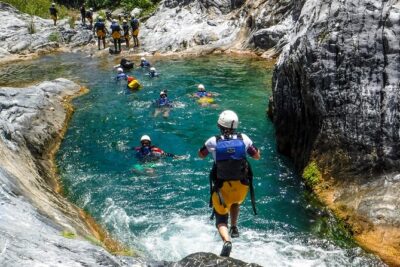 Matacanes : Canyoning + Hiking + Water Jumps + Rappel + Caves - Meeting Point at 4:00 am and the Ride Out of Monterrey