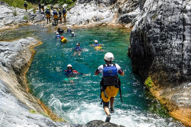 Matacanes : Canyoning + Hiking + Water Jumps + Rappel + Caves - Meeting Point at 4:00 am and the Ride Out of Monterrey