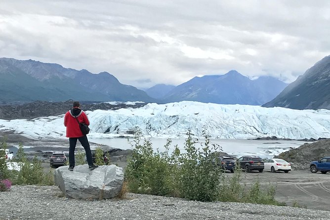 Matanuska Glacier Hike Day Tour - Picking up the right gear: microspikes, helmets, and poles