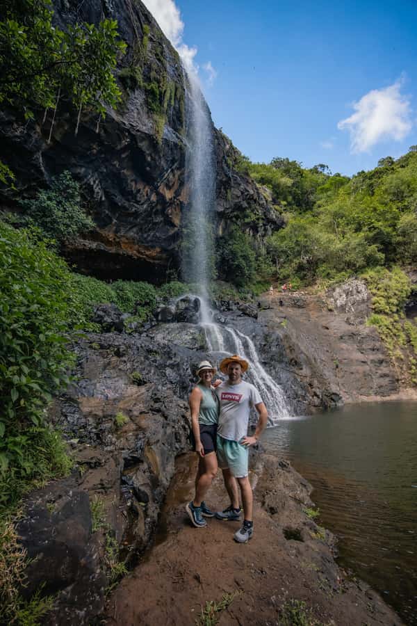 Mauritius: Tamarind Falls Highlights 3-Hour Hiking Trip - Canyon steps and the first waterfalls: where the trip starts paying back fast