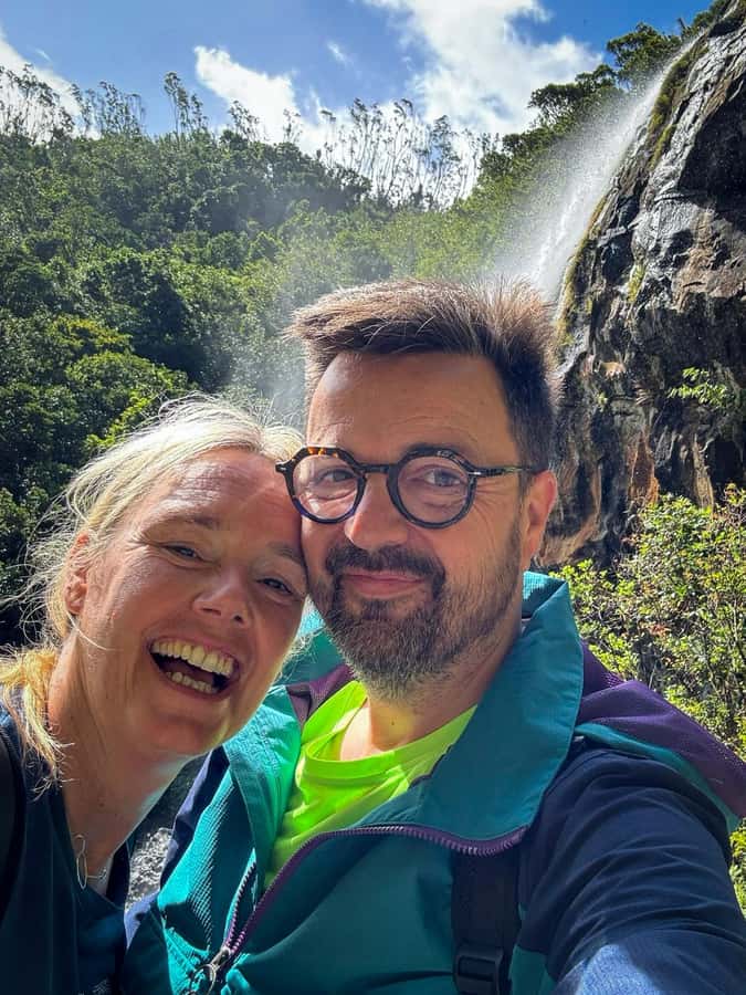 Mauritius: The Iconic Waterfalls hike + Mauritian picnic - The Picnic Reset: Rotis, Fruit, Biscuits, and Juice
