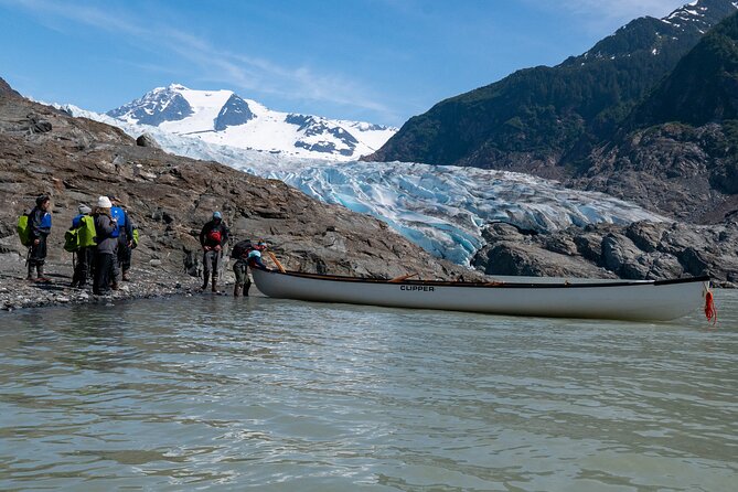 Mendenhall Glacier Canoe Paddle and Hike Juneau - Rain gear and boots: the included comfort that makes or breaks the day