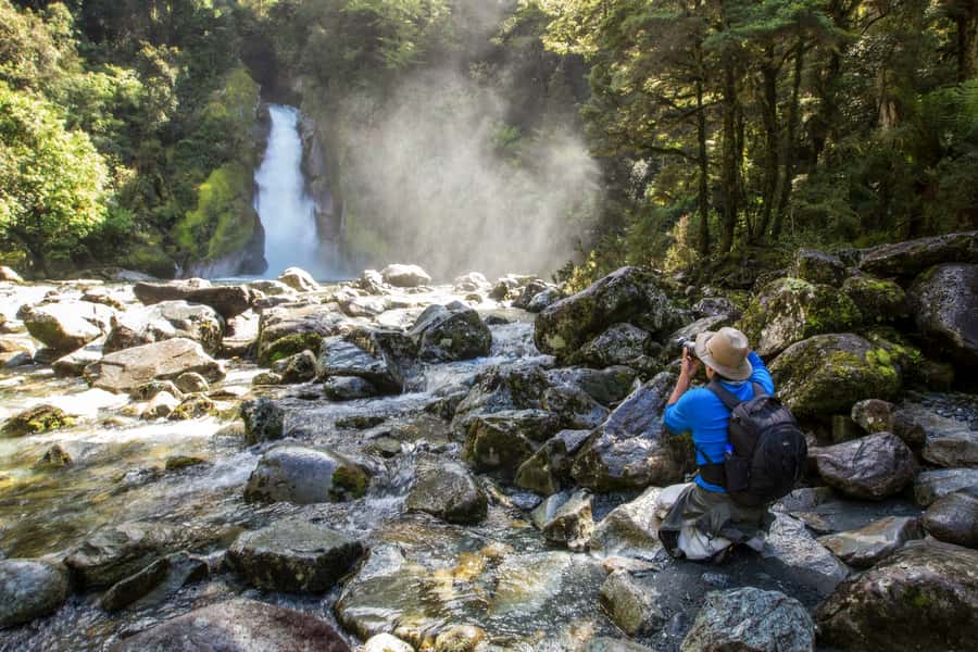 Milford Track: Full Day Guided Hike and Nature Cruise - The morning start: water taxi and stepping onto the Milford Track