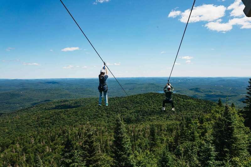 Mont Tremblant: Summit Zip-Lining Tour with 5 Zip Lines - Key things to know before you fly