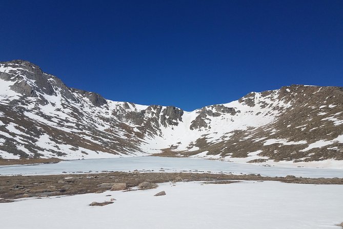 Mount Blue Sky 14,265ft Summit and Glacial Lakes - Summit Lake and the Chicago Lakes overlook: where the walking pays off