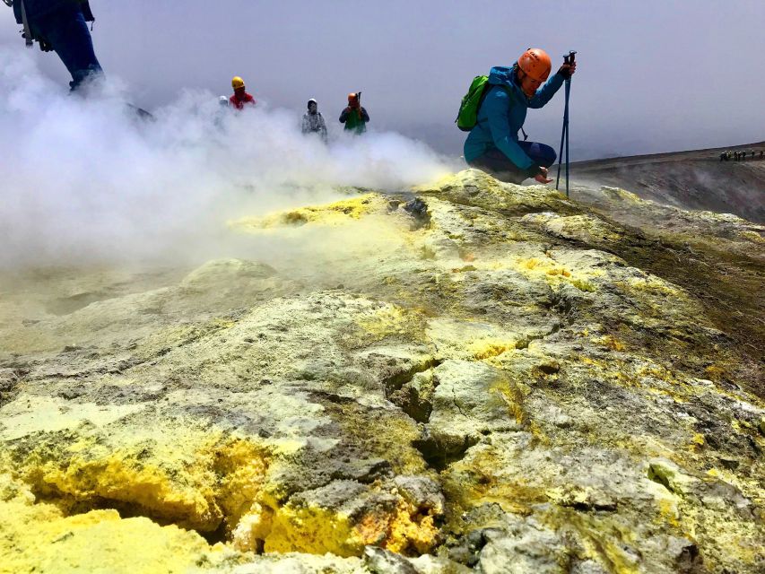 Mount Etna: Central Crater Guided Hike for Advanced Hikers - The downhill warning you should not ignore: 1,500 m drop
