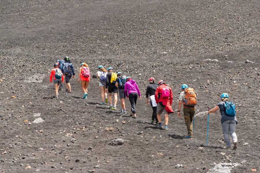 Mount Etna: Guided Volcano Summit Hiking Tour with Cable Car - The Main Trek: 2002/2003 Eruption Ground, Lava Channels, and Photo Breaks