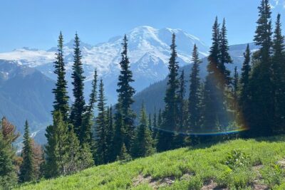 Mount Rainier Day Hike - Sunrise Visitor’s Center to the Burroughs Trail Start