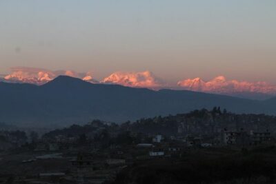 Mt Everest view from Nagarkot -hiking to Changu UNESCO site - Stop at local villages: why this part feels real
