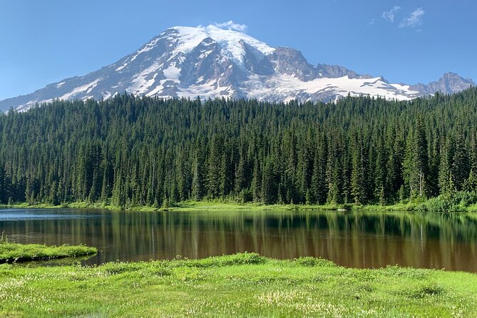 Mt. Rainier highlights - old forest, falls and glaciers - Narada Falls and Christine Falls: Two Waterfalls With Different Personalities