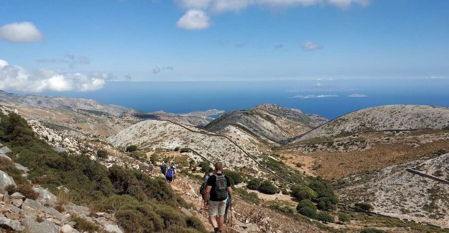 Naxos: Hike to the Top of Mount Zas with a Guide - Getting to the trail: Agia Marina and Danakos village start
