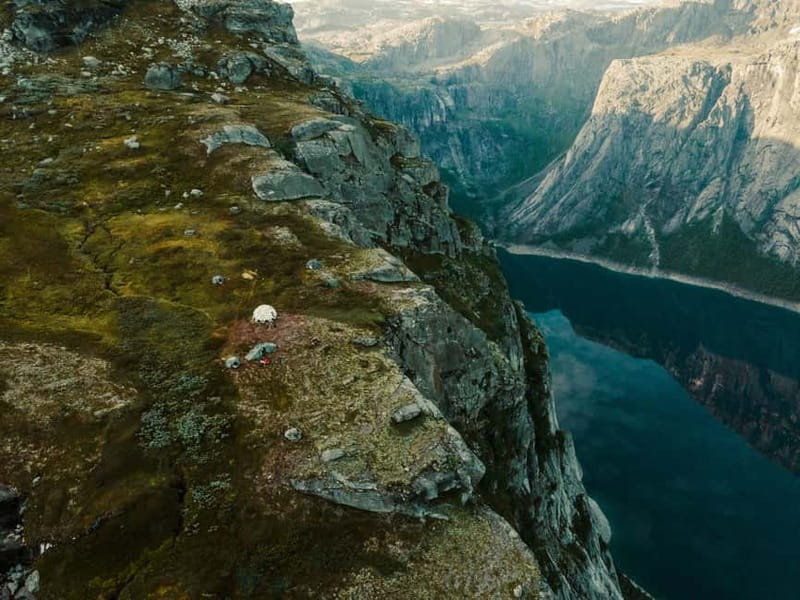 Odda: Overnight Hike to Trolltunga - Camp near Trolltunga: tents, dinner, and the mountain rhythm